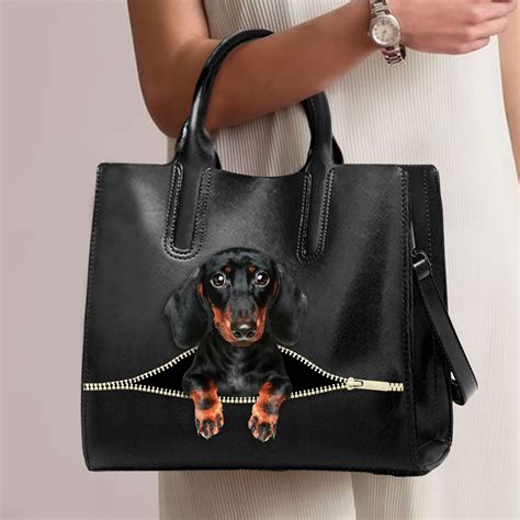 dachshund shaped handbag